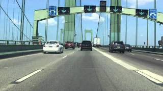 Delaware Memorial Bridge southbound [upl. by Alenson]