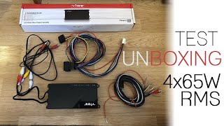 UNBOXING si TEST Amplificator Auto PowerBox 654mv7 [upl. by Carter]