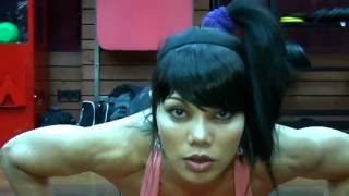 BREAST workout by ทู ยุพา Two Yupa IFBB National Trainer [upl. by Nanaj968]