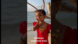 Maldivian traditional dress and jewellery  divehi libas shortsfeed shortvideo shorts maldives [upl. by Otilegna579]