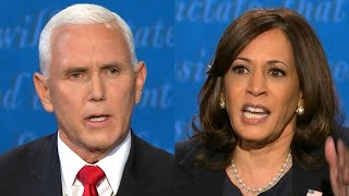 2020 United States vice presidential debate  Mike Pence Kamala Harris [upl. by Rraval]