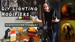 DIY Lighting Modifiers with Daniel Norton  CreateNoMatterWhat [upl. by Adok]