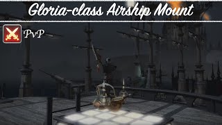 Final Fantasy XIV  Gloriaclass Airship Mount [upl. by Carver]