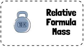 Calculating Relative Formula Mass  GCSE Chemistry Revision [upl. by Durrett]