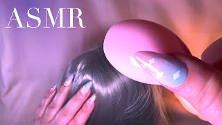 ASMR 3 Different Types of Brushing Your Hair [upl. by Stoat51]