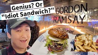 Is GORDON RAMSAY BURGER Worth The Hype Review in Vegas [upl. by Akyeluz]