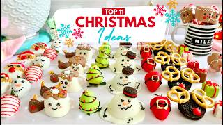 🎄 11 POSTRES SIN HORNO de NAVIDAD para VENDER y GANAR DINERO desde CASA 🎅🏼 IMPRESIONA a tus CLIENTES [upl. by Noffets]