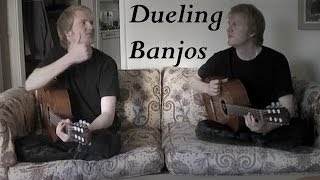 Deliverance  Dueling Banjos  Tabs Classical Acoustic Guitar Cover by Jonas Lefvert [upl. by Nogras]