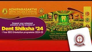 🎥Dent Shiksha 24 A Year to Remember 🎉  20242025 [upl. by Delastre]