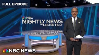 Nightly News Full Broadcast  Jan 19 [upl. by Yeblehs978]