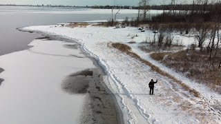 Shirley Bay Ice Fishing 20222 [upl. by Gnouc]