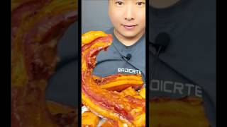 Sweet threetiered pork food eatingsho mukbangsh eatingsounds eattingsounds asmr eatingshow [upl. by Deirdra787]