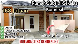 Review Rumah Subsidi Murah Sekelas Komersil Di Cikarang Bekasi Type 2660 Mutiara Citra Residence [upl. by Irol]