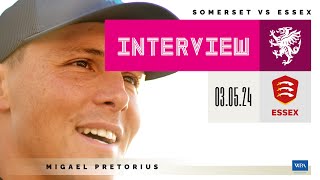 INTERVIEW Migael Pretorius reflects on crazy 20 wicket day [upl. by Hesther]