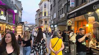 Old Town  Bucharest  Romania  Walk Tour [upl. by Enid]