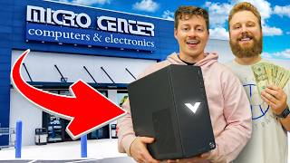 Buying The CHEAPEST Gaming PC From Microcenter [upl. by Shanney]