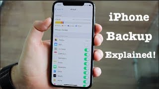 iPhone Backup Explained [upl. by Eniarol]