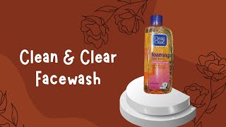 Clean amp Clear Facewash Review amp Unboxing Best Skincare Routine For Clear Acne for Skin [upl. by Bondy]