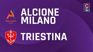 Alcione Milano  Triestina 10  Gli Highlights [upl. by Assital878]