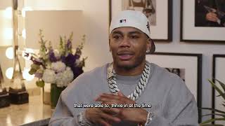 Nelly Interview  AMAs 50th Anniversary Special [upl. by Basso]