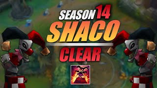 FASTEST FULL CLEAR FOR SHACO IN SEASON 14 Informative [upl. by Schweitzer796]