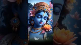 Hare Krishna Hare Rama Status  JubinNautiyal New Song  Hare Krishna HareRama Black Screen Status [upl. by Ammann]