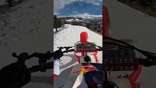 Ripping Snow at Flying Iron Horse Ranch [upl. by Assyl877]