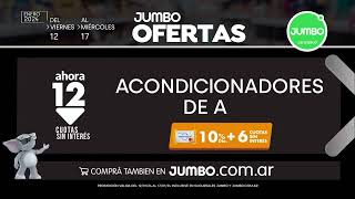 🇦🇷 JumboElectro⚡📅 Del viernes 12 al martes 16 6 cuotas s interés en Heladeras FreezersLavarropas [upl. by Belcher]