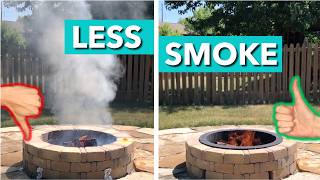 Fire Pit UPGRADE DIY Smokeless Build [upl. by Nob]