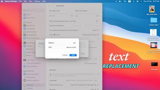 How To Do Text Replacement on Mac [upl. by Eah]