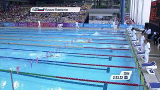 Mixed 400m Medley Relay Swimming Heats  Singapore 2010 Youth Games [upl. by Reine133]