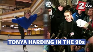 Tonya Harding News Coverage in January 1994  KATU In The Archives [upl. by Critchfield]