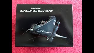 Shimano BRR8070 Ultegra Rear Flat Mount Calliper Unboxing [upl. by Nyrok381]