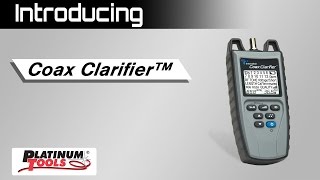 Introducing Coax Clarifier™  Test Identify and Qualify Dark Coax Networks [upl. by Orella]