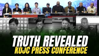 KASINUNGALIGAN Hindi PALALAGPASIN TRUTH REVEALED KOJC PRESS CONFERENCE August 8 2024 [upl. by Prissy]