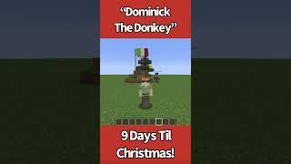 XMAS SHORTS DampD SING DOMINICK THE DONKEY minecraftmemes [upl. by Torbart425]