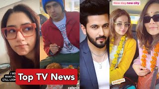 Top TV News Parth Samthaan  Sanaya IraniDrashti Dhami  Disha Parmar  Dheeraj Dhoopar [upl. by Naux695]