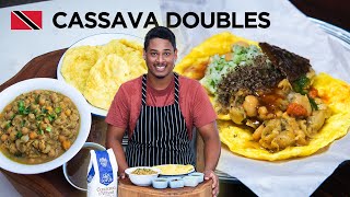 Cassava Doubles Recipe by Chef Shaun 🇹🇹 Foodie Nation [upl. by Forsta83]