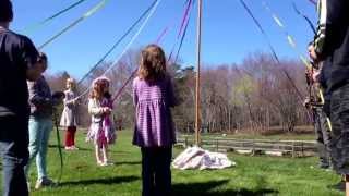 Maypole celebration in Southport [upl. by Eednac]