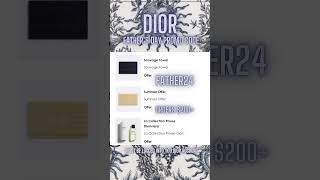 🎉 Free Dior Raffia Bag is Back 🎉  Dior Fathers Day Promo Code diorbeauty luxury luxurybeauty [upl. by Zobkiw553]