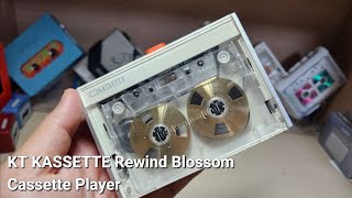 KT KASSETTE Rewind Blossom Cassette Player Walkman Repair [upl. by Sawyere900]