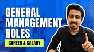 General Management Role after MBA  General Management Companies at IIM [upl. by Atilal]