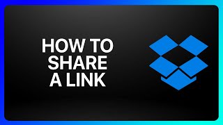 How To Share A Dropbox link Tutorial [upl. by Calandra]