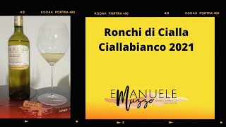 Degustazione Ciallabianco 2021 Ronchi di Cialla [upl. by Hernardo]