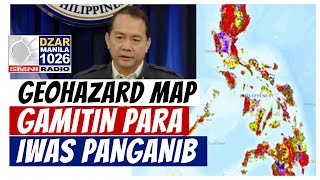 Mga LGU hinimok na gamitin ang geohazard map para maibsan ang panganib na dulot ng kalamidad [upl. by Auvil]