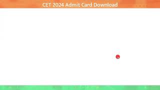 CET 12th admit Card SSO se download kaise kare 2024 [upl. by Pownall]