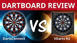 Dartboard Review Darts Connect vs Vdarts H2 [upl. by Merell]