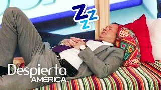 Alan Tacher se queda dormido en pleno show [upl. by Ecinhoj]