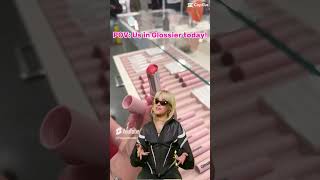 Fr though 💗💗🛍️ glossier shopping makeup preppy funny [upl. by Tonye]