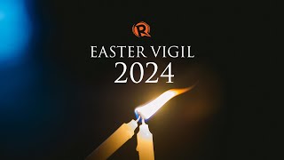 Easter Vigil 2024 with Manila Archbishop Jose Cardinal Advincula [upl. by Nerag]